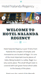 Mobile Screenshot of hotelnalandaregency.com